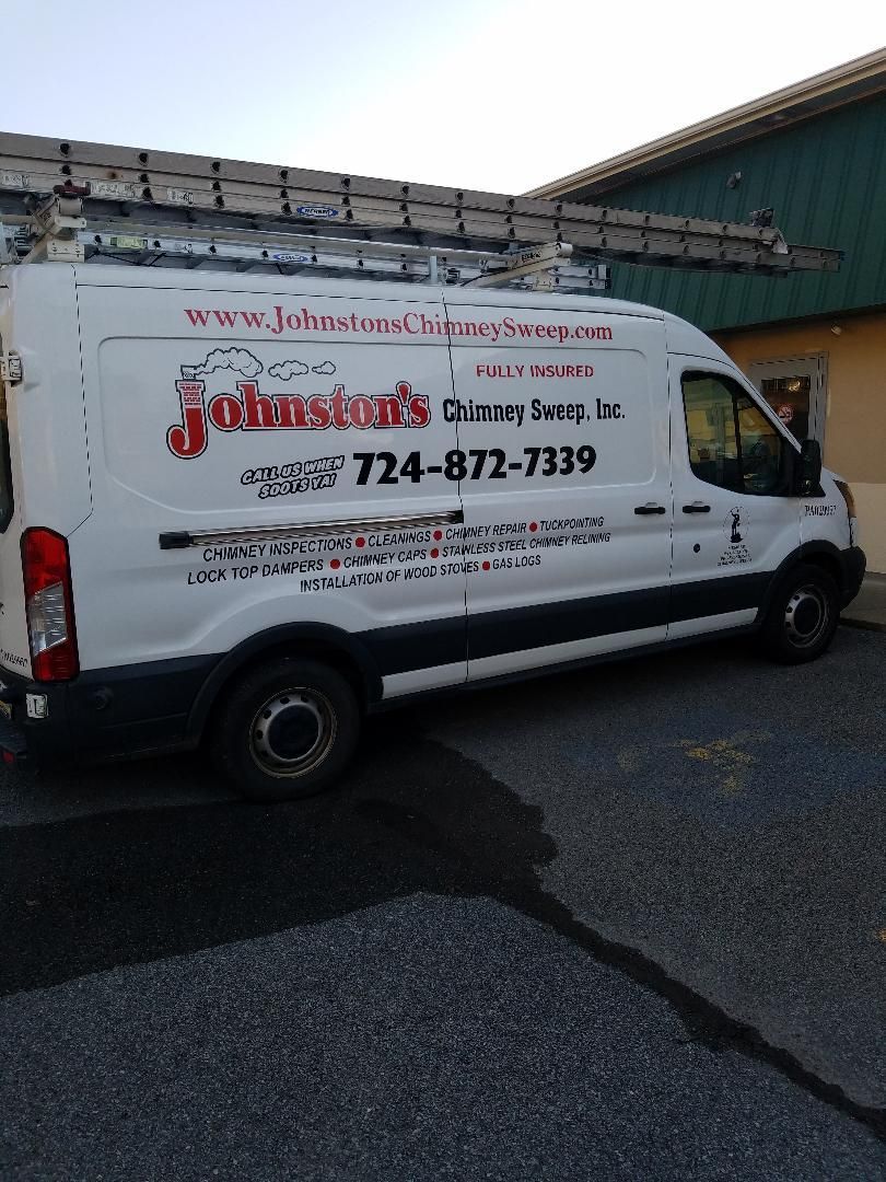 White service van with 