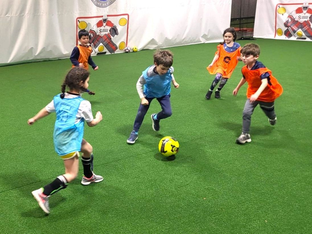 Preschool and kindergarten soccer in Arlington