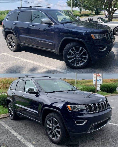Jeep before and after