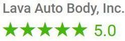 Lava Auto Body Inc. has 57 reviews 