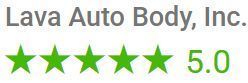 Lava Auto Body Inc. has 57 reviews 