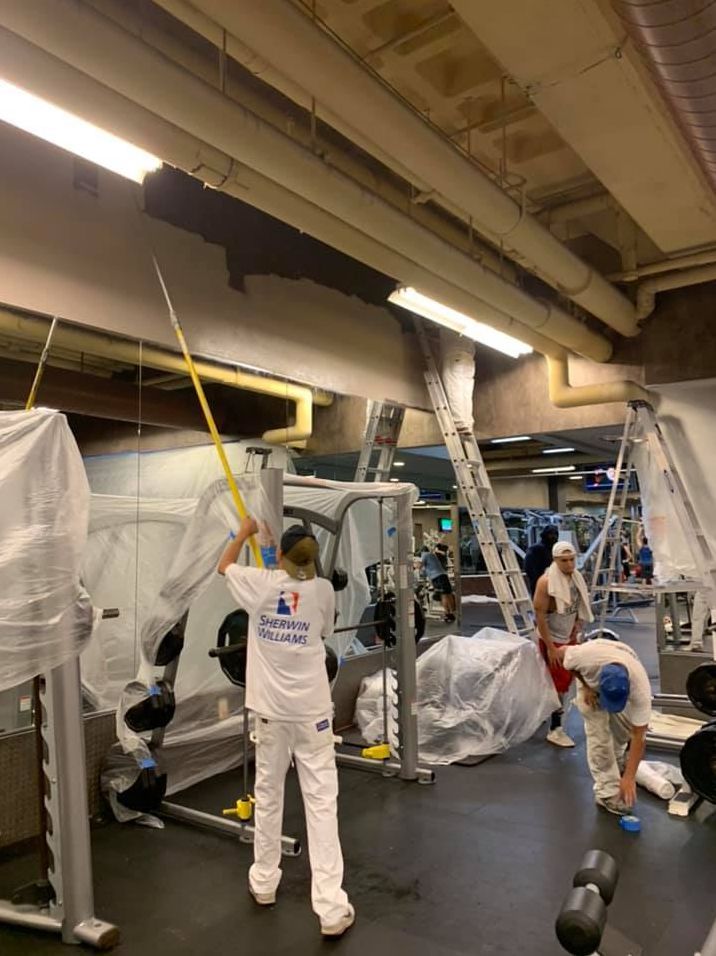 Commercial interior painting