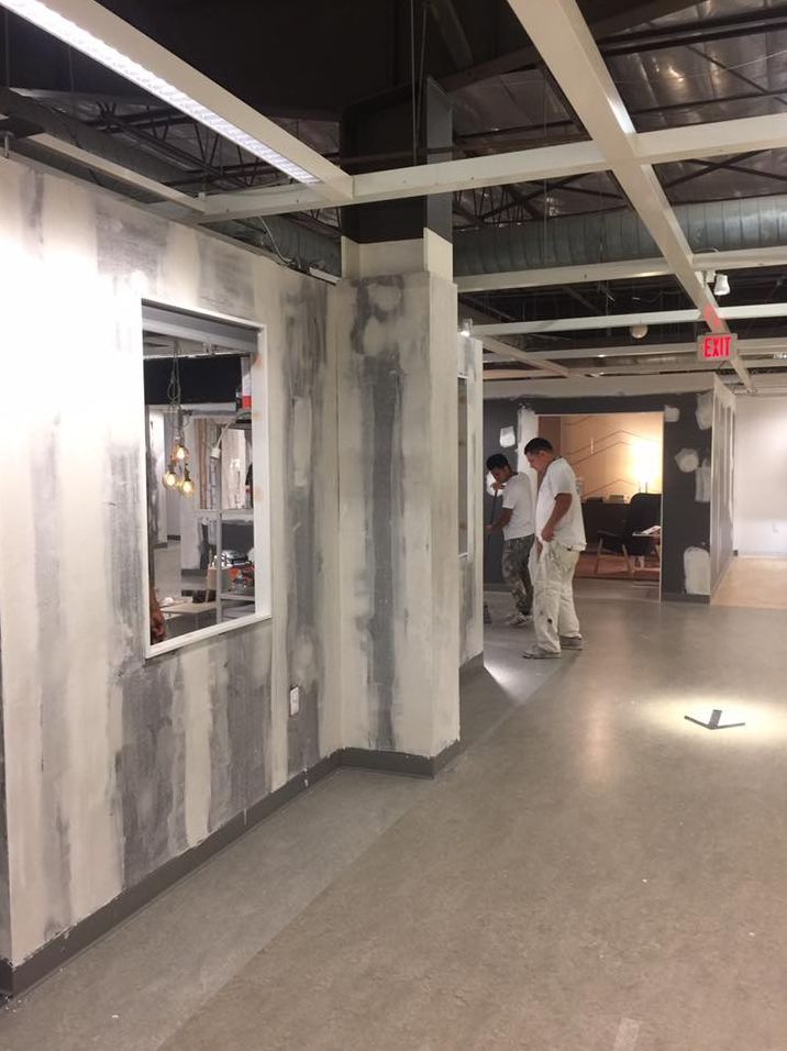 Commercial interior painting