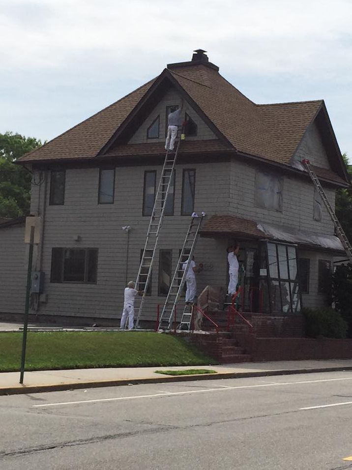 Residential exterior painting