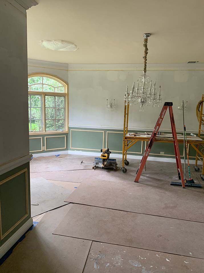 Residential interior painting