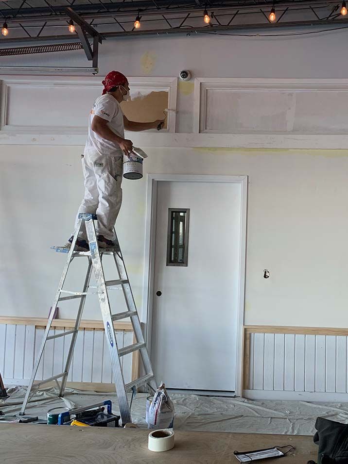 Residential interior painting