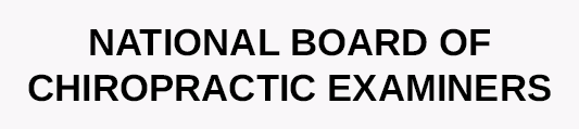 National Board of Chiropractic Examiners