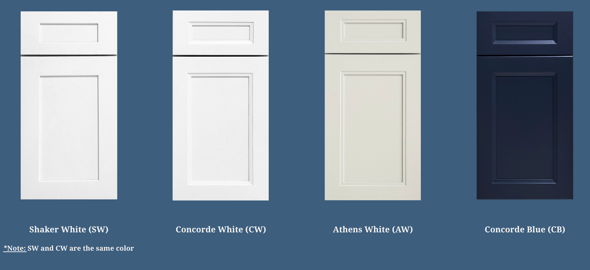 Cabinet Door Colors