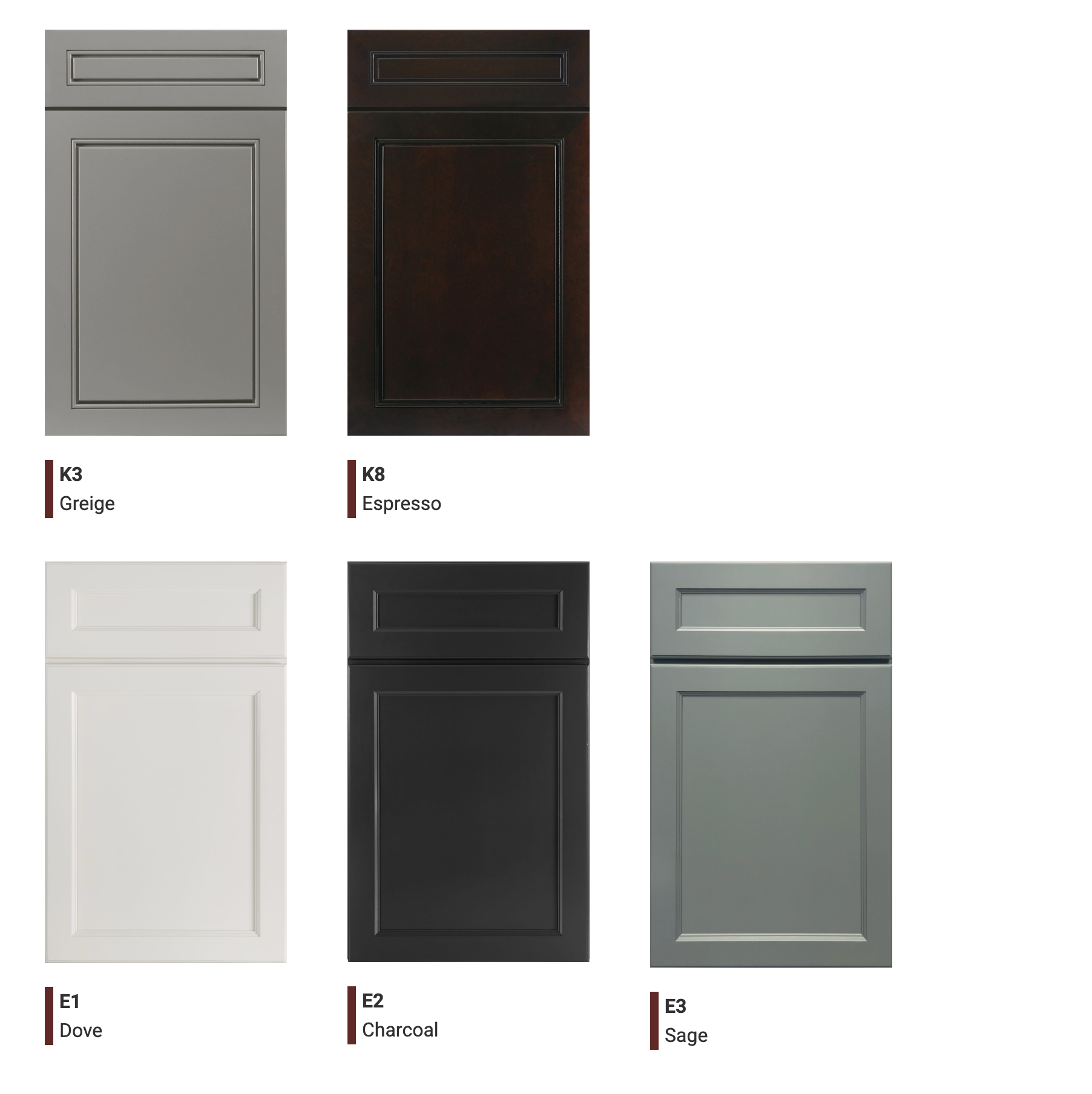 Cabinet Door Colors