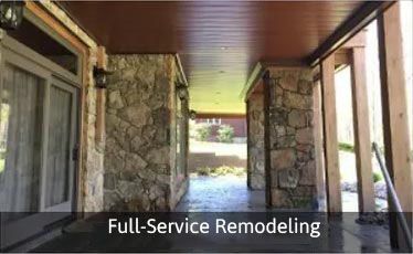 Full service remodeling