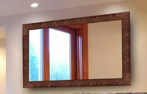 Framed Vanity Mirror TV
