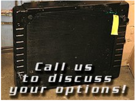 Call us to discuss your radiator repair options