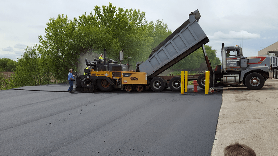 Asphalt work