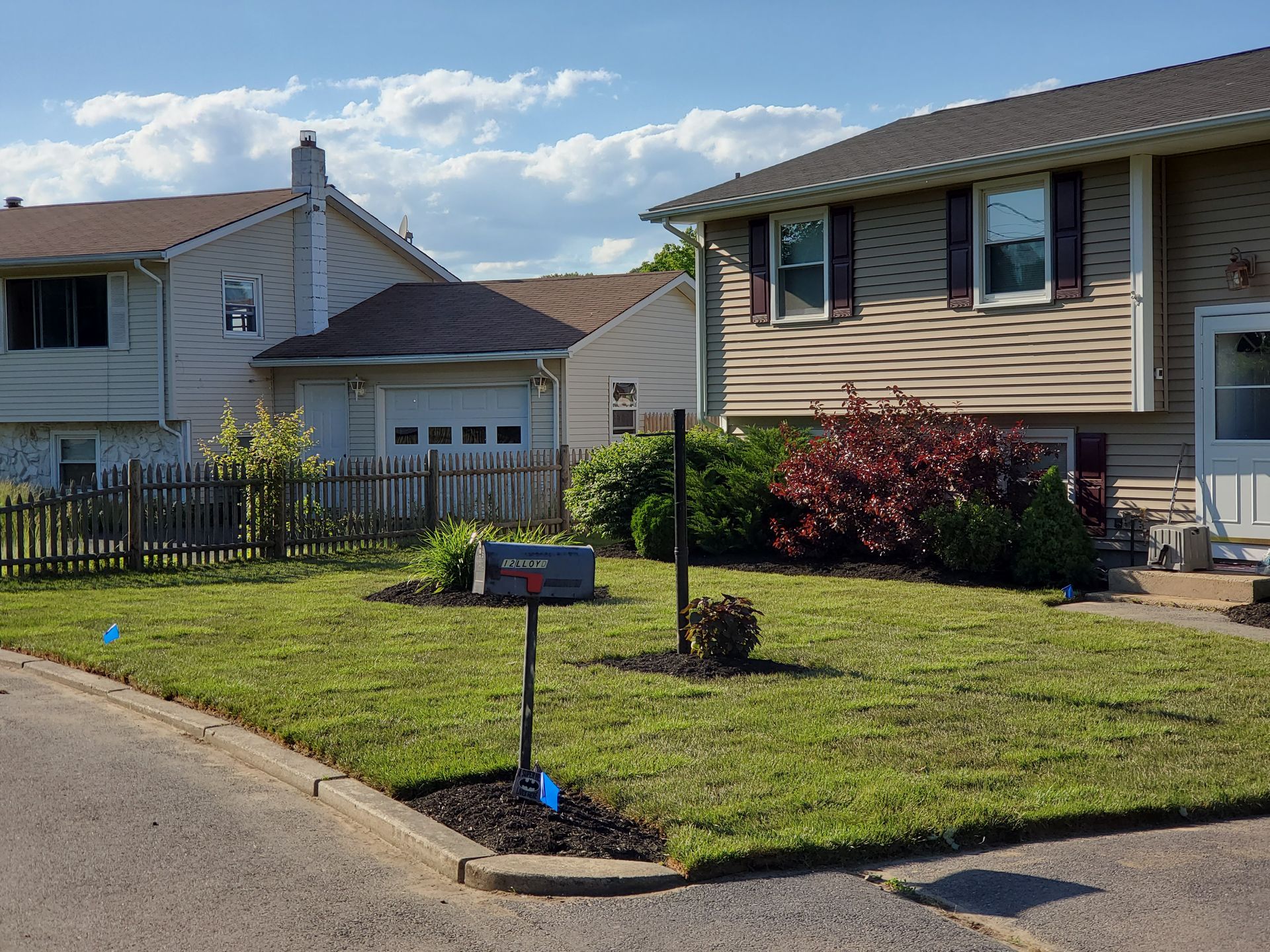 Landscape construction after