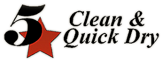 5 Star Clean & Quick Dry - Logo