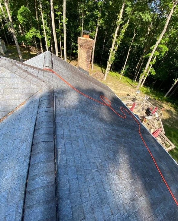 roof cleaning before