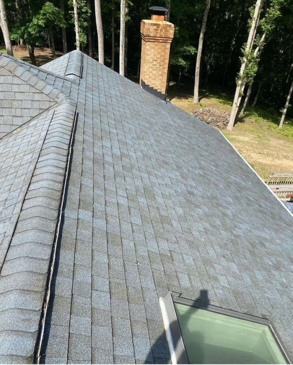 roof cleaning after