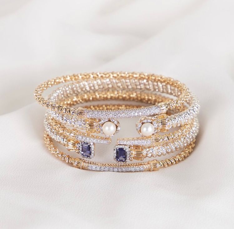 multiple vahan bracelets