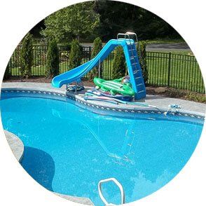 Pool and slide