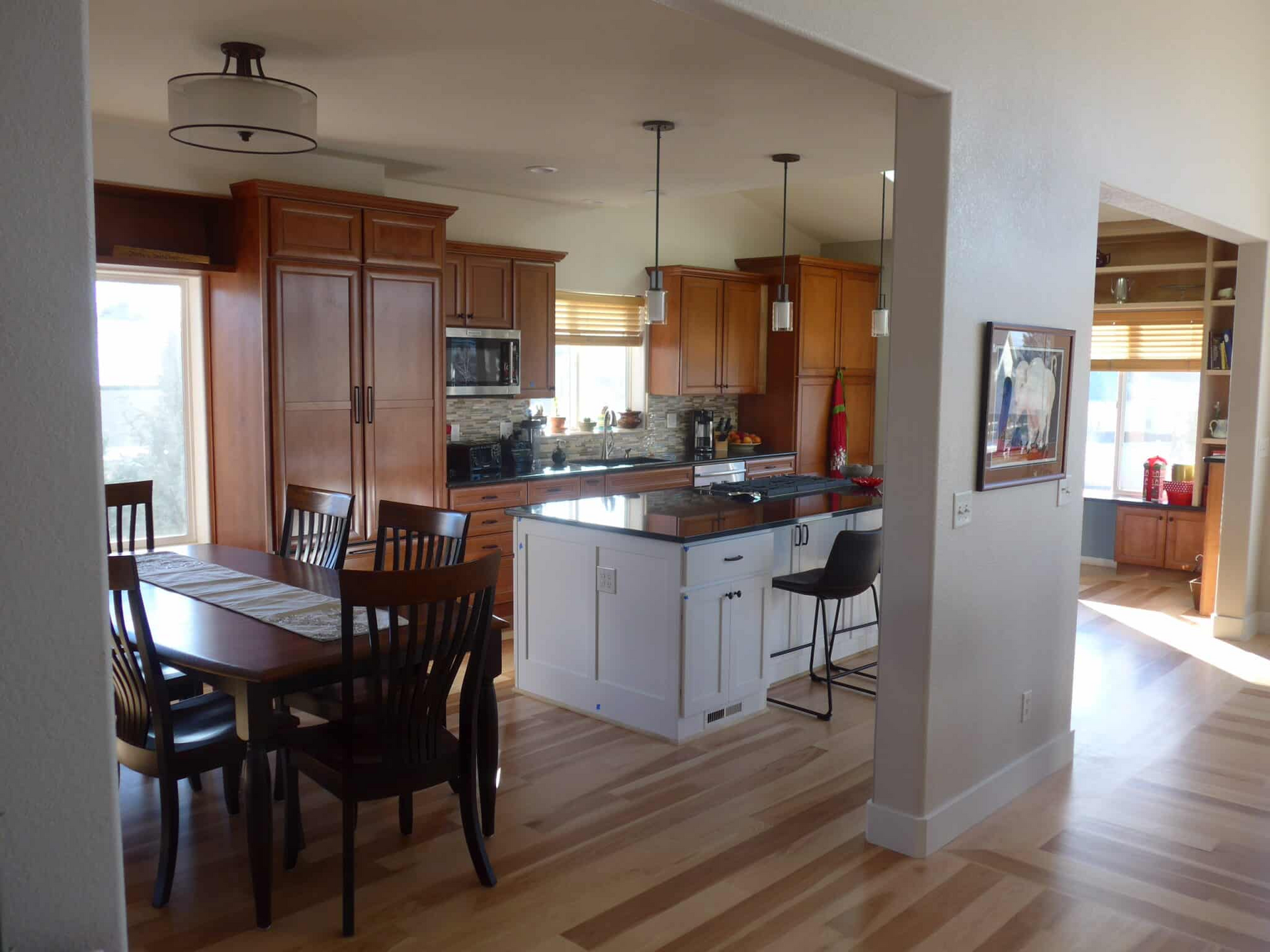 Dining and kitchen area remodel - after