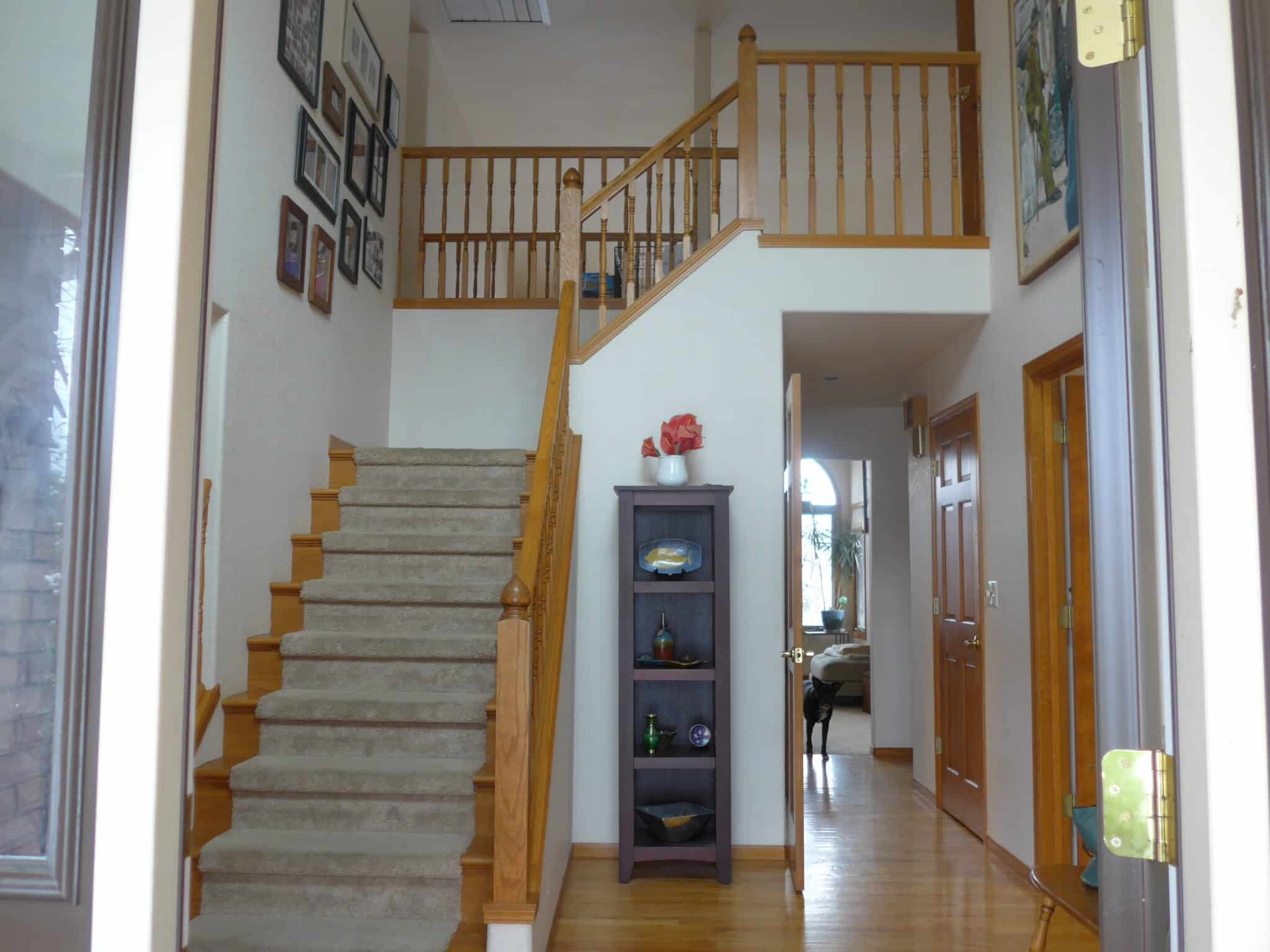 Staircase remodel - before
