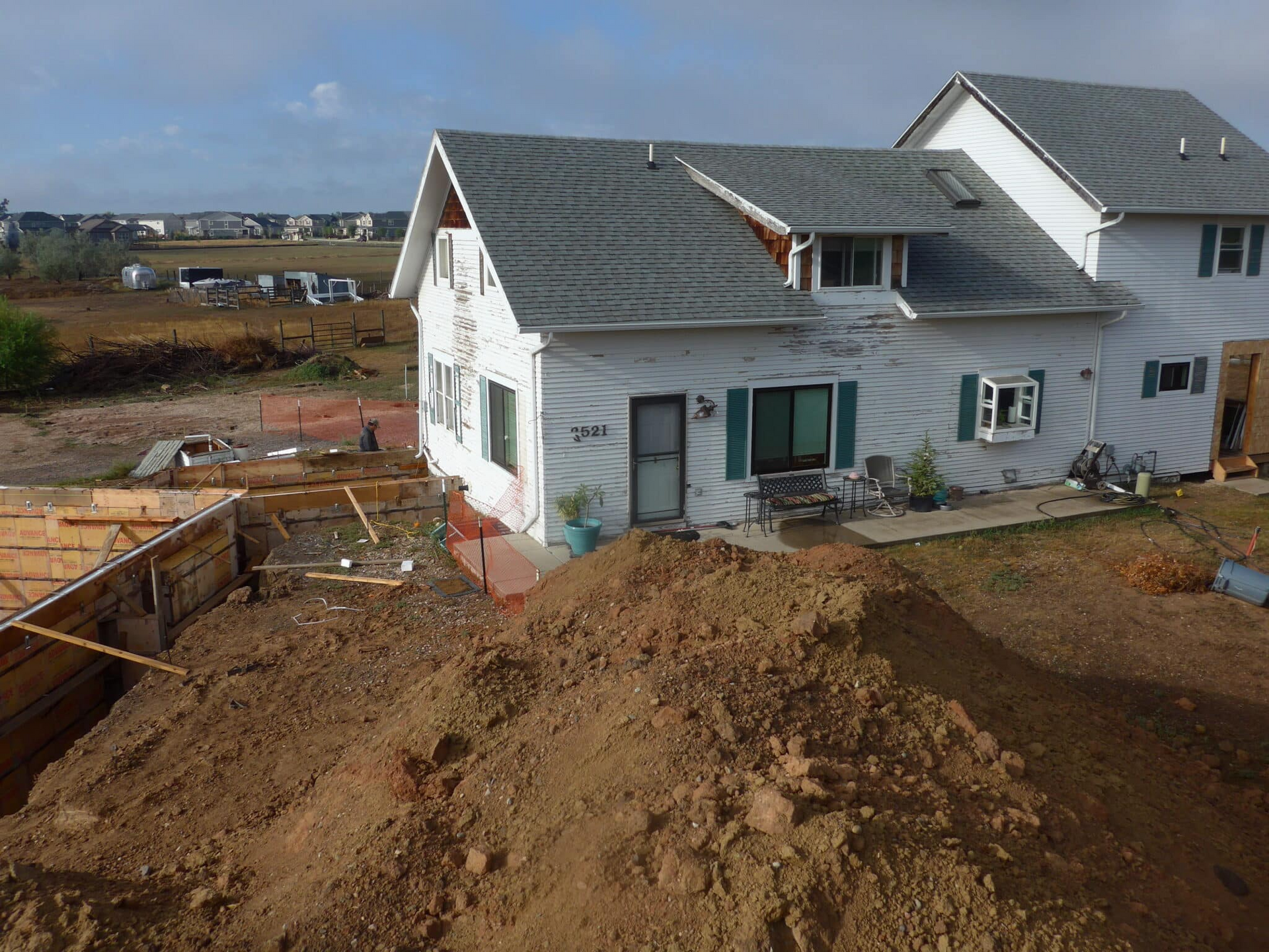 Home exterior remodel - before