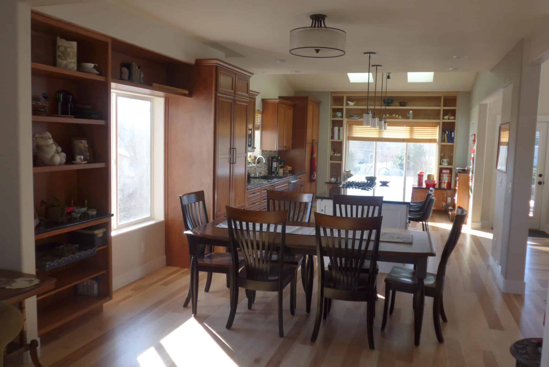 Dining area remodel - after