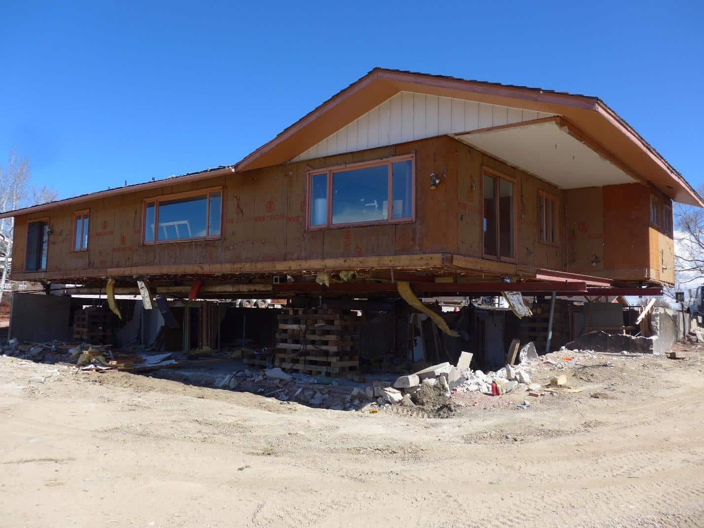 Exterior home remodel - before