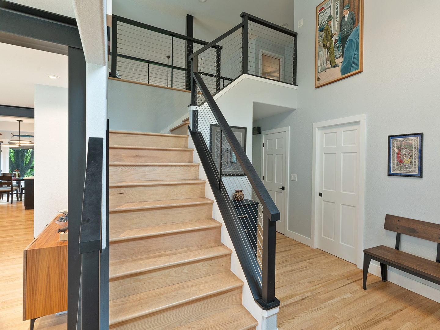 Staircase remodel - after