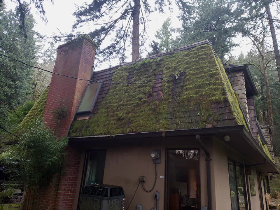 Before roof repair