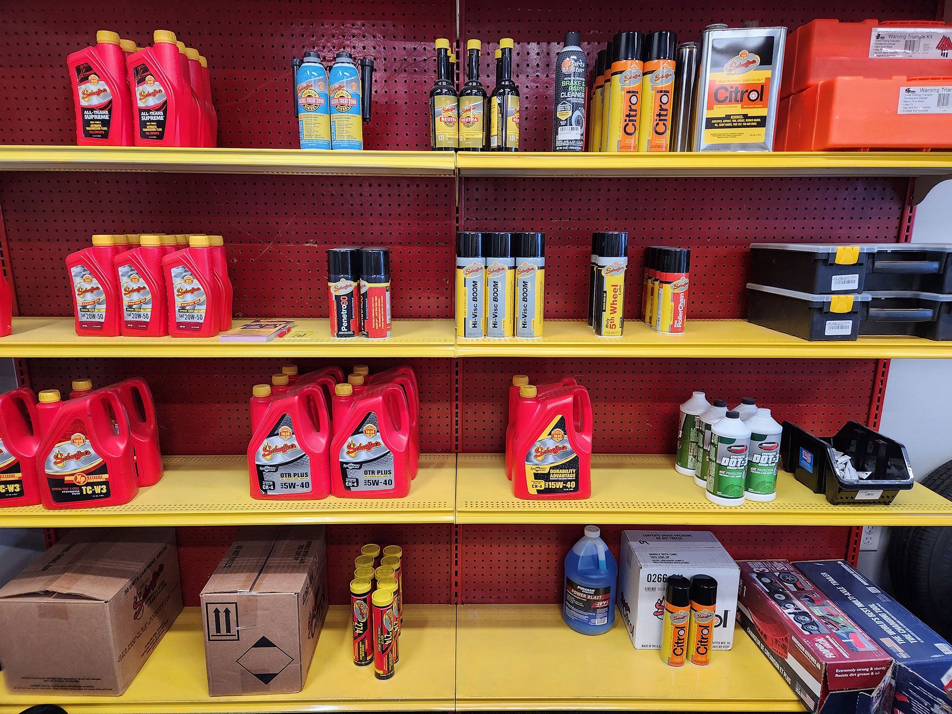 Schaeffer's Oil products