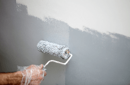 Painting with a roller