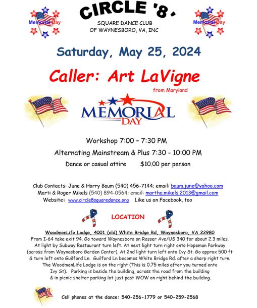 2024 May 25  - Art LaVigne -  Memorial Day