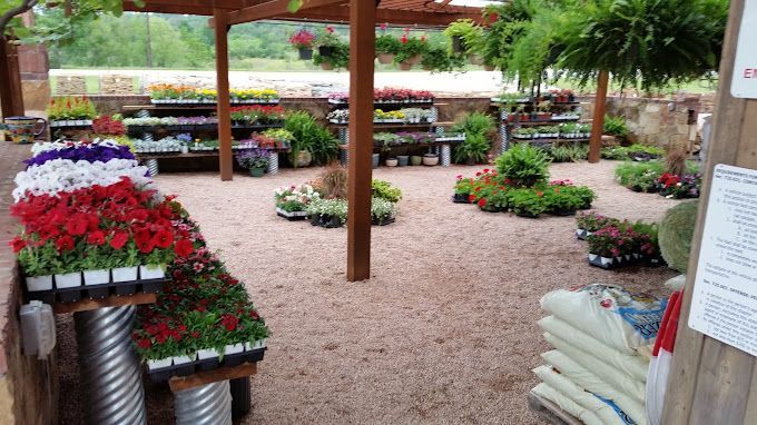 A garden center filled with lots of flowers and plants.