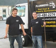 plumber seal coat staff