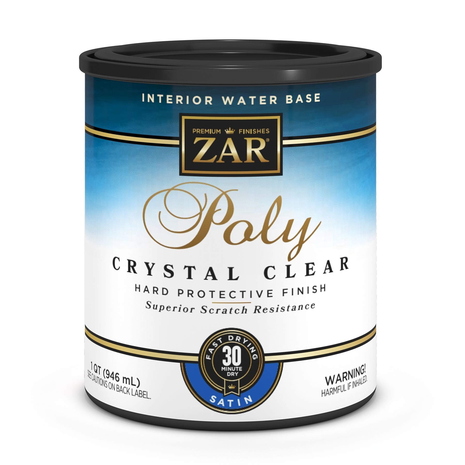 Zar Interior Crystal Clear Polyurethane