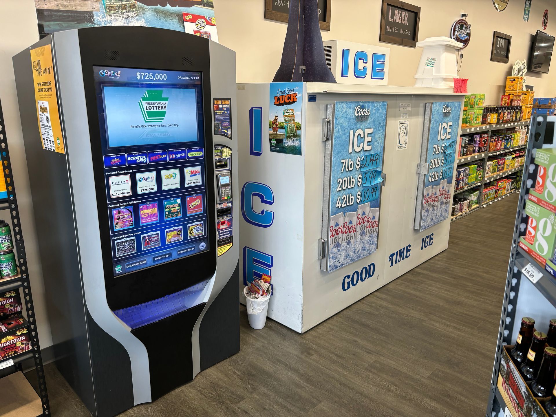 A vending machine