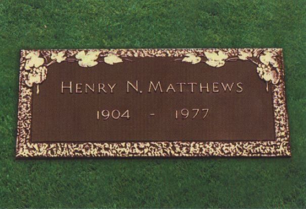 white eagle bronze marker henry