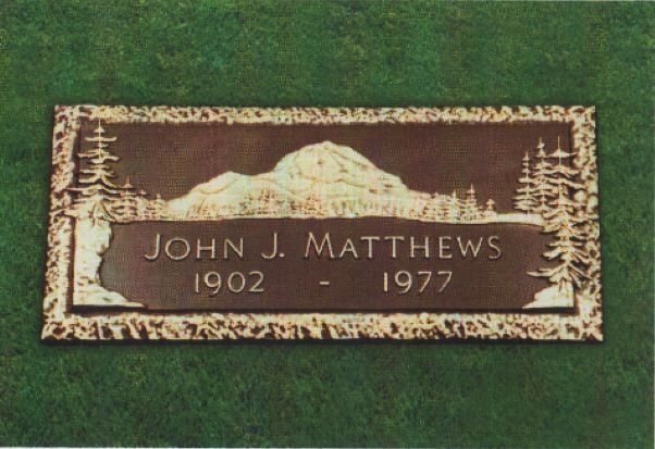 white eagle bronze marker john