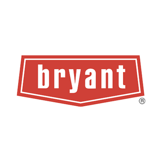Bryant logo in white text on a red shield-shaped background