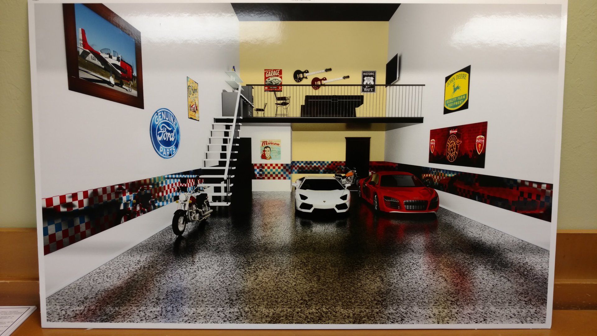 Rendering storage unit