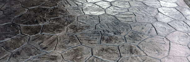 Stamped concrete