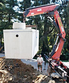 Septic installation