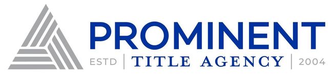 Prominent Title Agency logo.