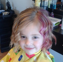 Kids' hair color