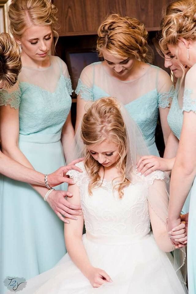 Wedding event hair styling