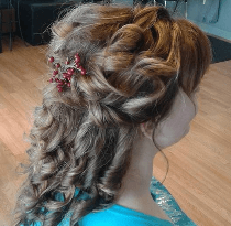Wedding hair