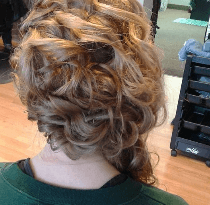 Prom hair
