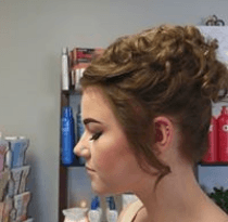 Prom hair