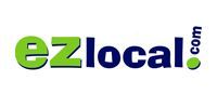 The logo for EZlocal.com, featuring the word 